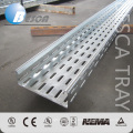 On Sale Outdoor HDG Pre-Galvanized Perforated Cable Tray Sizes Manufacture